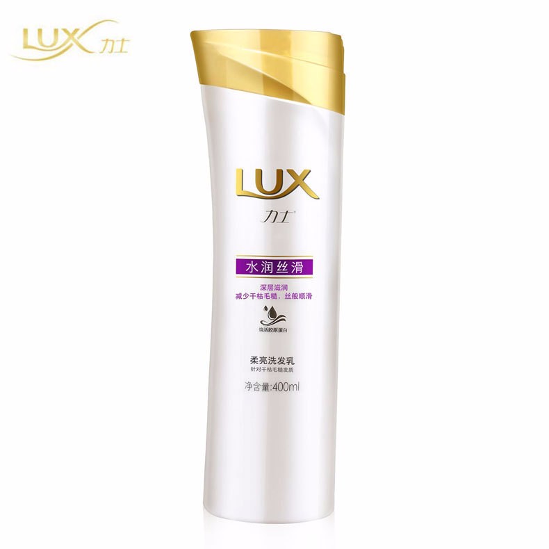 力士lux水润丝滑柔亮洗发乳液露深层滋润400ml 67009720