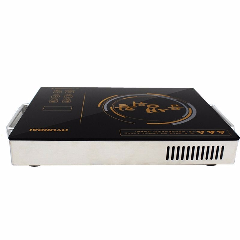 韩国现代hyundai大功率家用电磁炉 微晶面板 静音无辐射