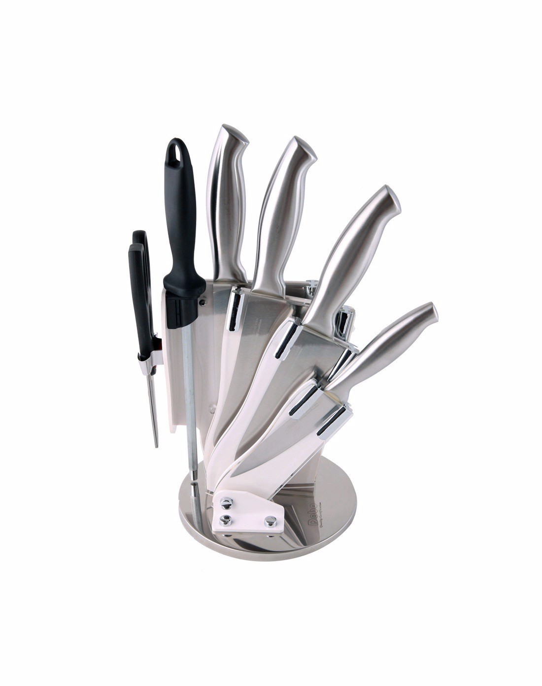 德铂debo 刀具套装 砍骨刀 菜刀 多用刀 水果刀 刀架 德国技术特殊