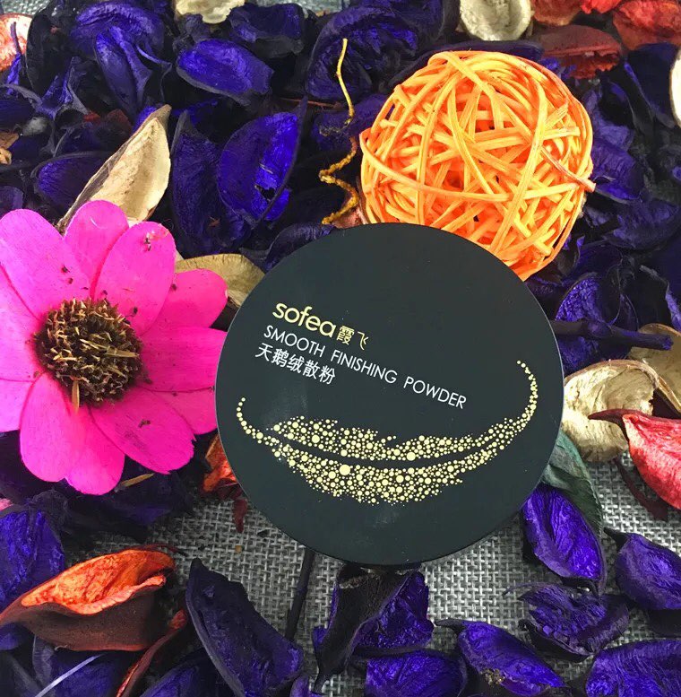 专柜正品 霞飞彩妆天鹅绒散粉9g持久定妆粉不脱妆控油