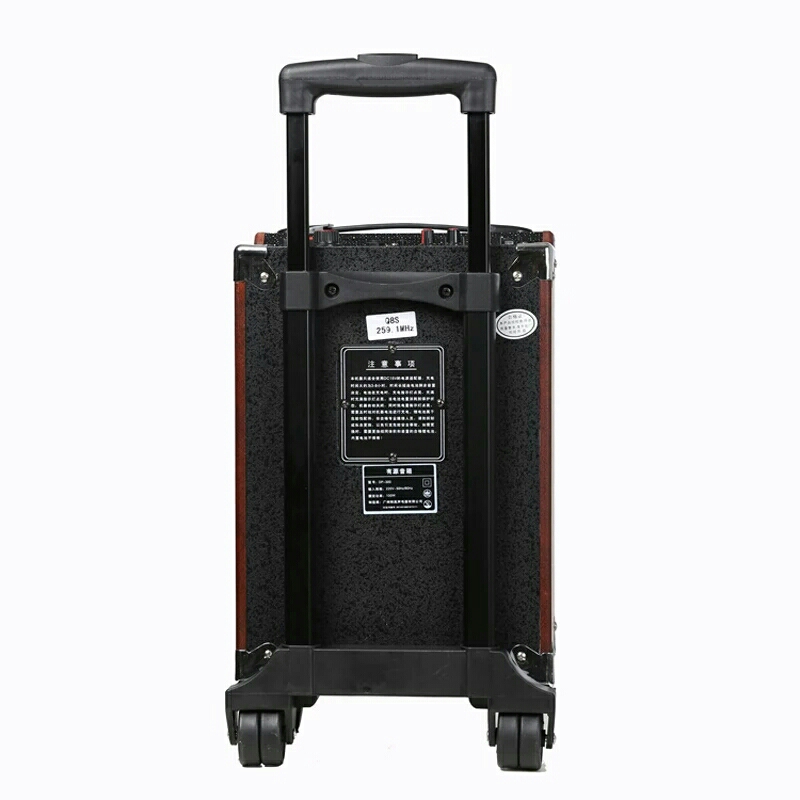 特美声q8s便携移动拉杆插卡广场电瓶户外音响广场舞大功率音箱