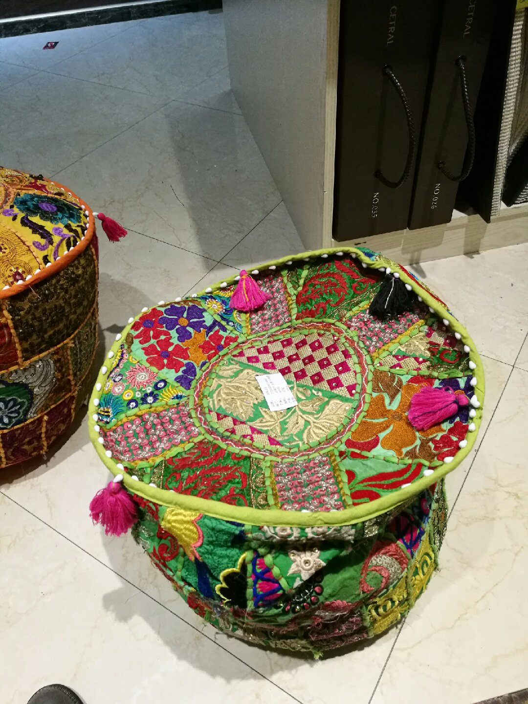 印度手工抱枕/蒲团/坐凳